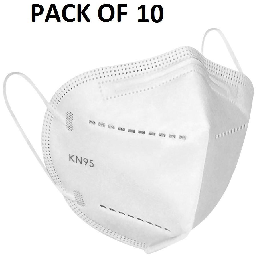 

L O F Lords of Fashion Anti Pollution Activate KN95 Mask (Pack of 10)