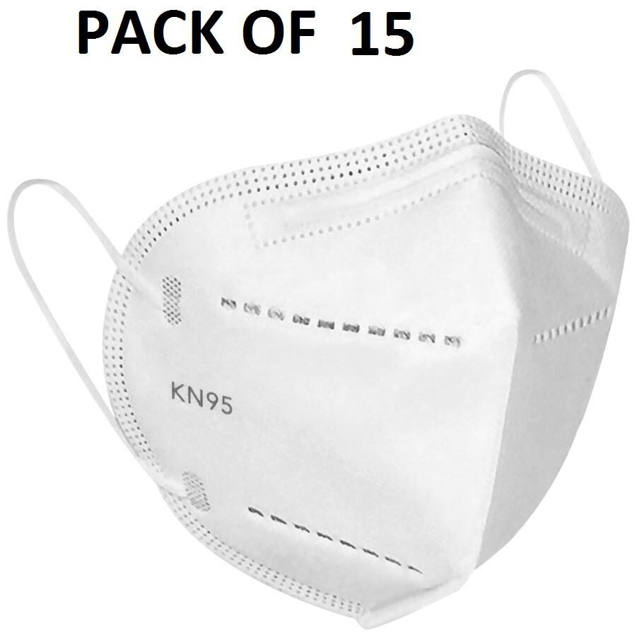 

L O F Lords of Fashion Anti Pollution Activate KN95 Mask (Pack of 15)