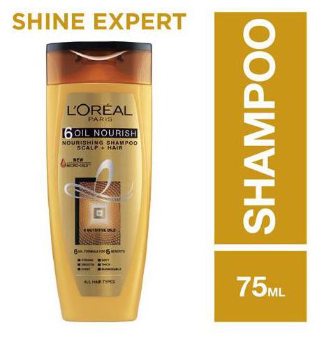 

L Oreal Paris 6 Oil Nourish Shampoo 75 ml