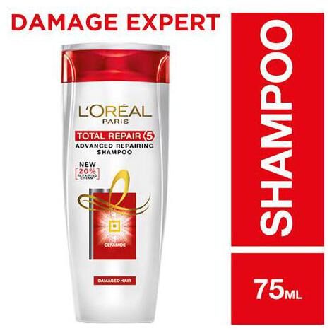 

L Oreal Paris Shampoo - Total Repair 5 75 ml