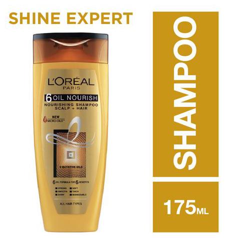 

L Oreal Paris 6 Oil Nourish Shampoo 175 ml