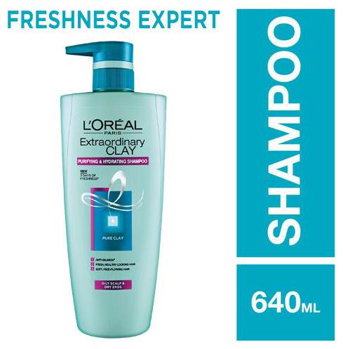 

L Oreal Paris Extraordinary Clay Shampoo 640 ml