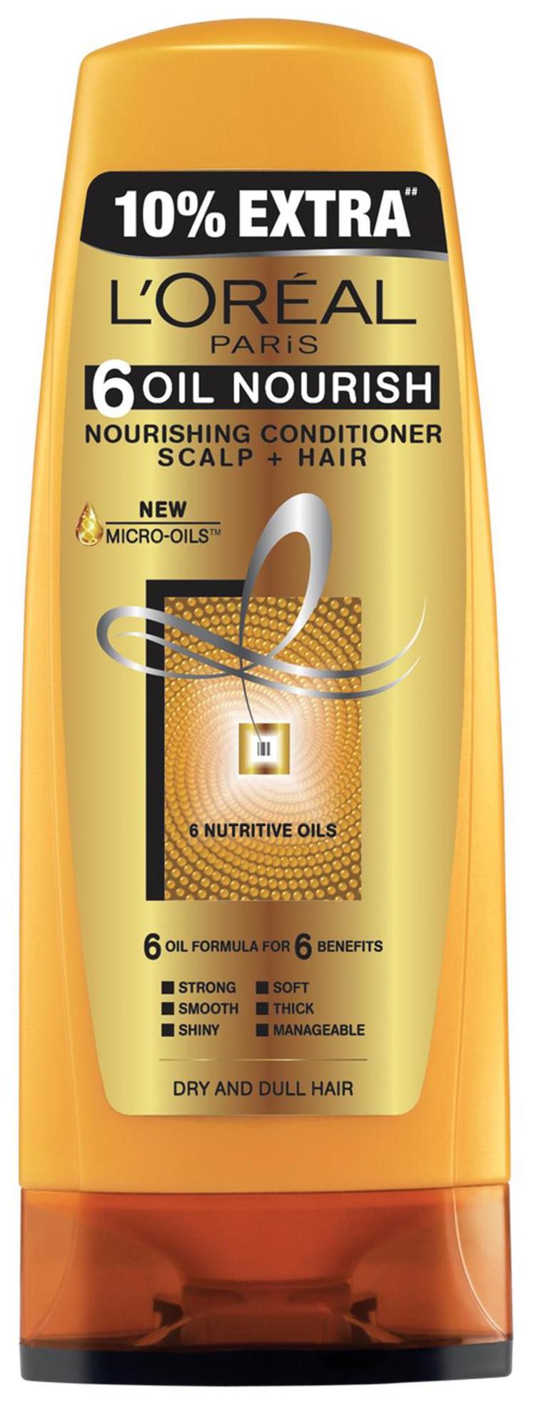 

L Oreal Paris 6 Oil Nourish Conditioner 175 ml 10 Extra