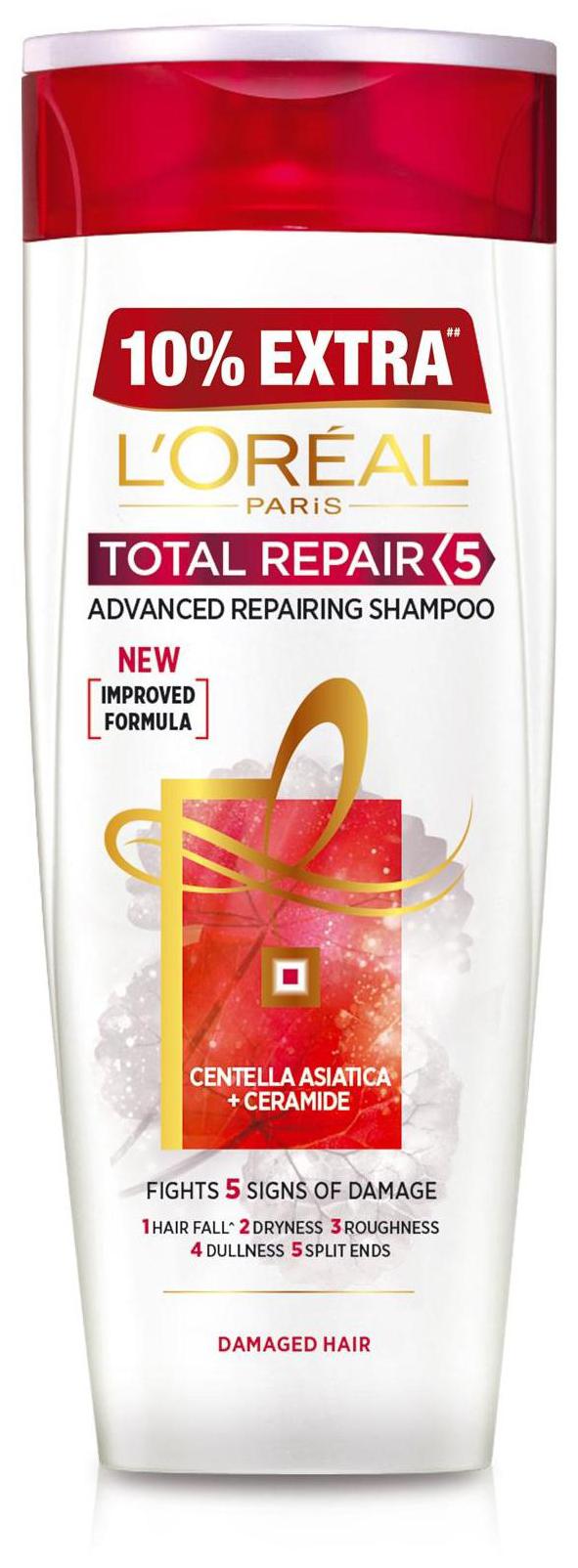 

L Oreal Paris Total Repair 5 Shampoo 360 ml 10 Extra