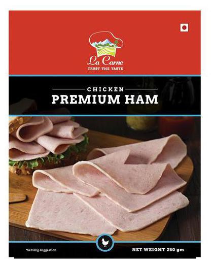 

La Carne Chciken Premium Ham 250 g