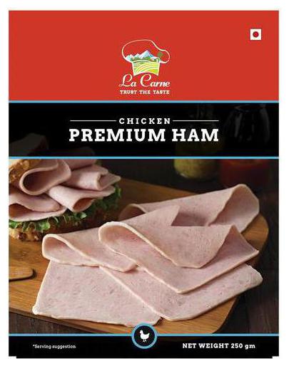 

La Carne Chciken Premium Ham 250 g