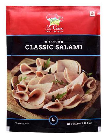 

La Carne Chciken Classic Salami 250 g