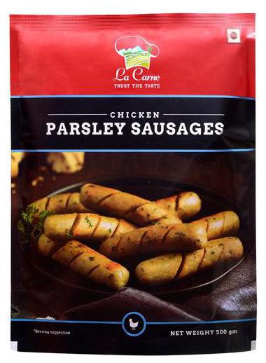 

La Carne Chicken Parsley Sausage 500 g