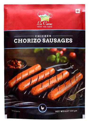 

La Carne Chicken Chorizo Sausage 500 g