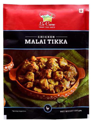 

La Carne Chicken Malai Tikka 500 g
