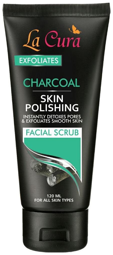 

La Cura Charcoal Skin Polishing Facial Scrub 120 ml