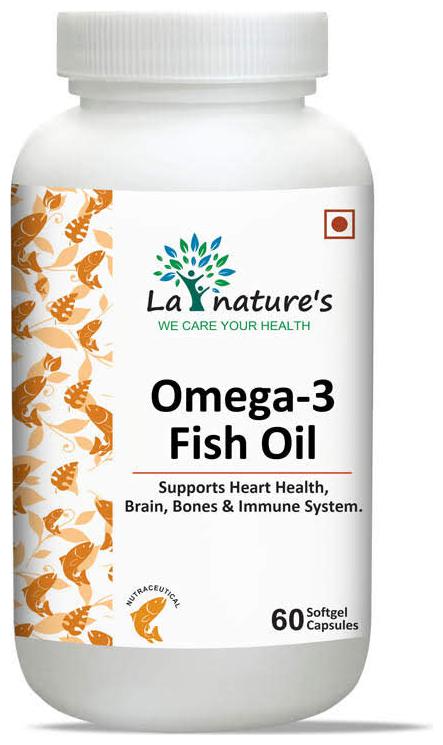 

La Nature s Fish Oil Omega 3 1000Mg 60 Capsules