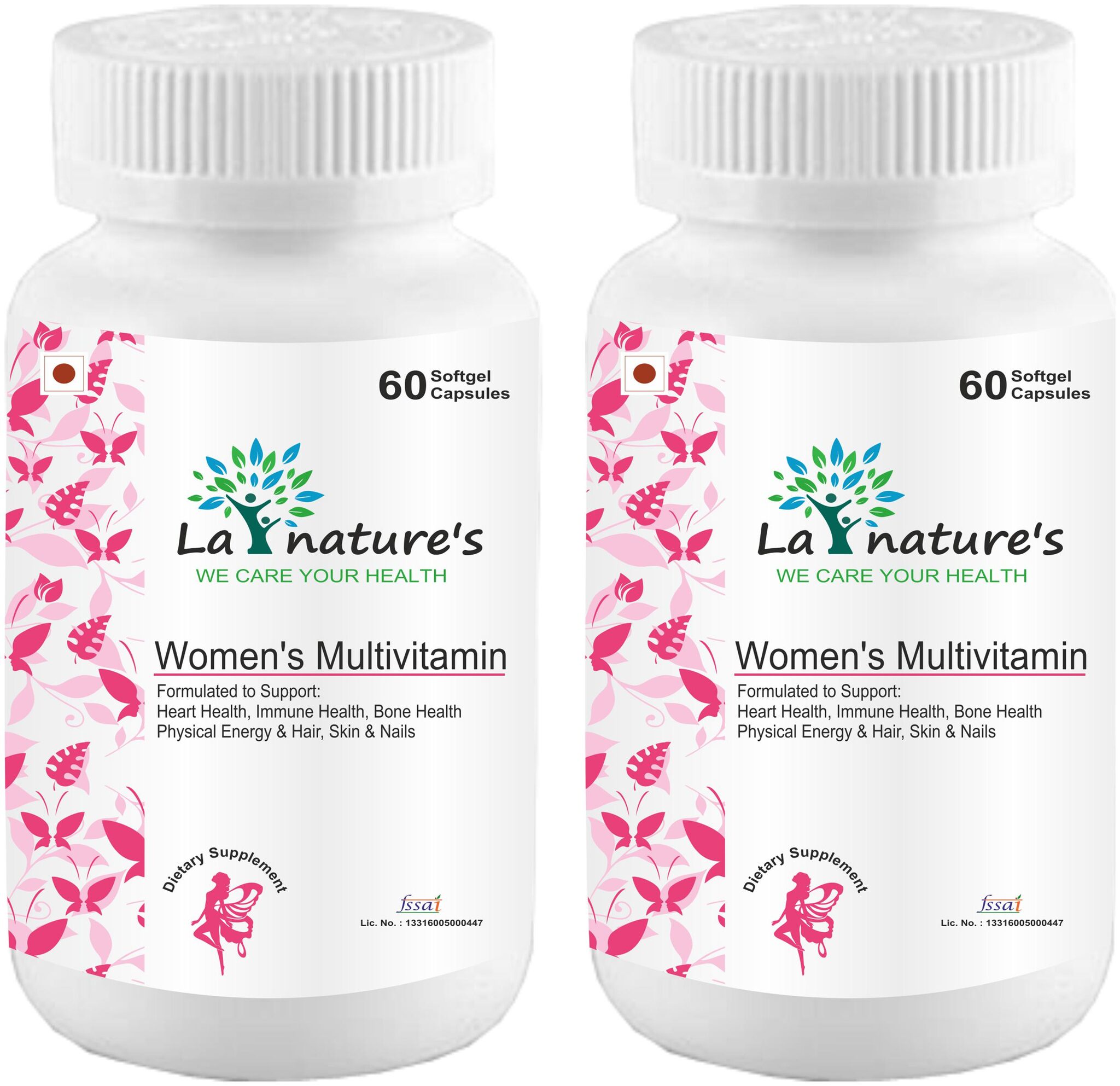

La Nature s Women S Multivitamin with Women S Multivitamin 60 Capsules (Pack of 2)