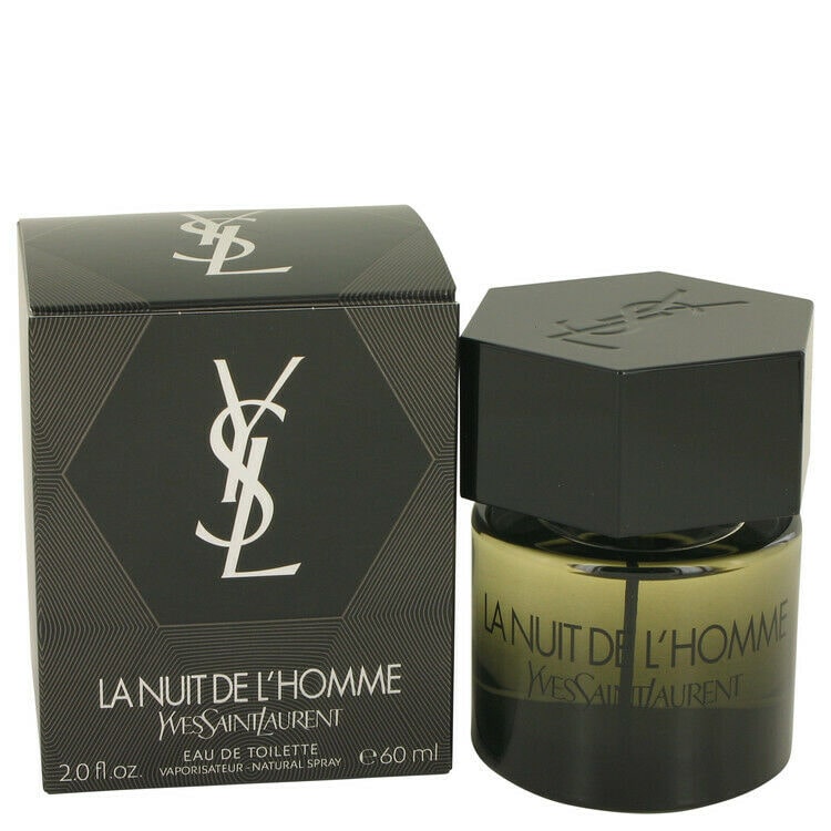 

La Nuit De L Homme by Yves Saint Laurent Eau De Toilette Spray 2 oz 60 ml Men