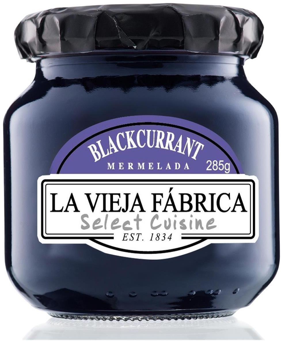 

LA VIEJA FABRICA Blackcurrant Jam (Marmalade) 285g