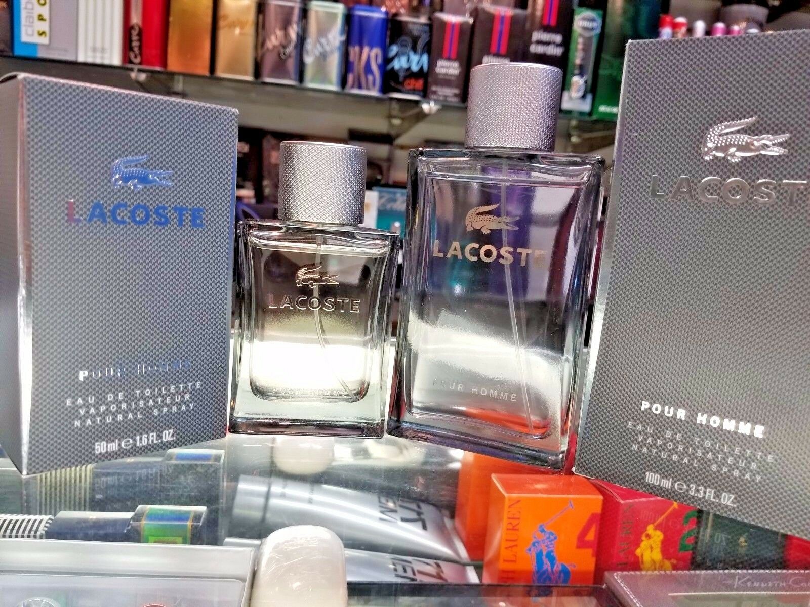 

Lacoste POUR HOMME EDT ORIGINAL 1 6 3 3oz Eau de Toilette Spray for MEN SEALED