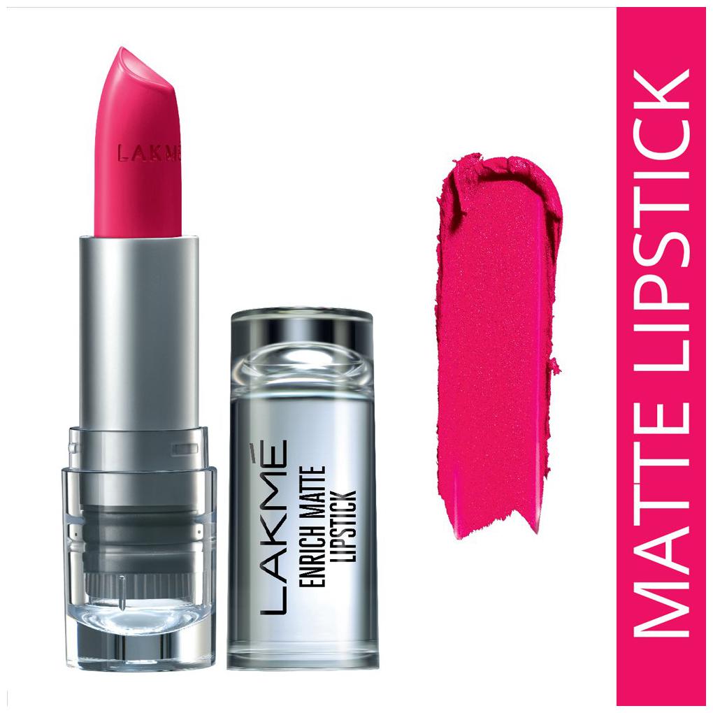 

Lakme Enrich Matte Lipstick Shade RM17 4 7g (Pack Of 1)
