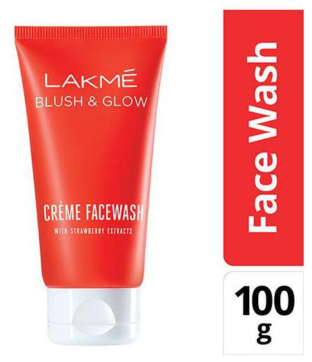 

Lakme Face Wash - Strawberry Creme 100 g