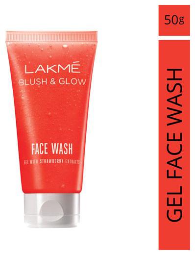 

Lakme Face Wash - Blush Glow Strawberry Gel 50 g