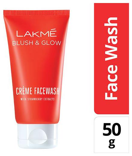 

Lakme Face Wash - Strawberry Creme 50 g