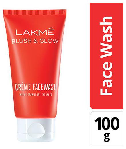 

Lakme Face Wash - Strawberry Creme 100 g