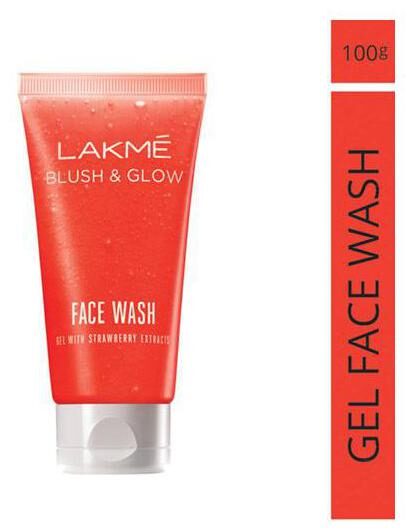 

Lakme Face Wash - Blush Glow Strawberry Gel 100 g