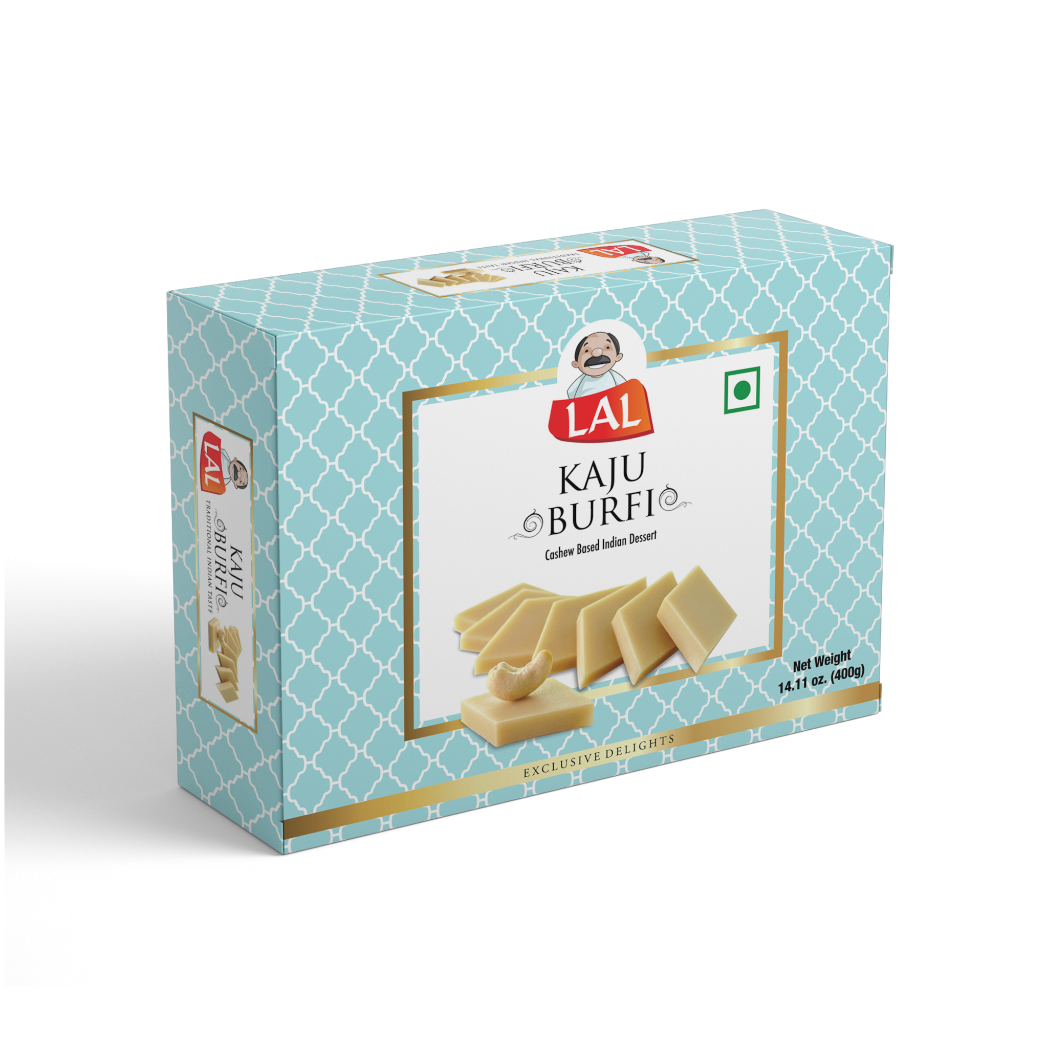 

Lal Kaju Burfi 400g ( Pack of 1 )