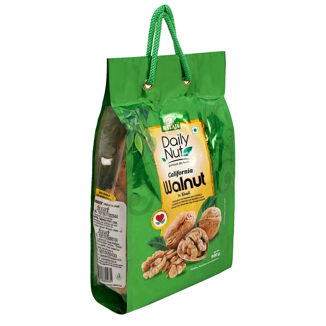 

Balaji California Walnut Inshell Select 500G