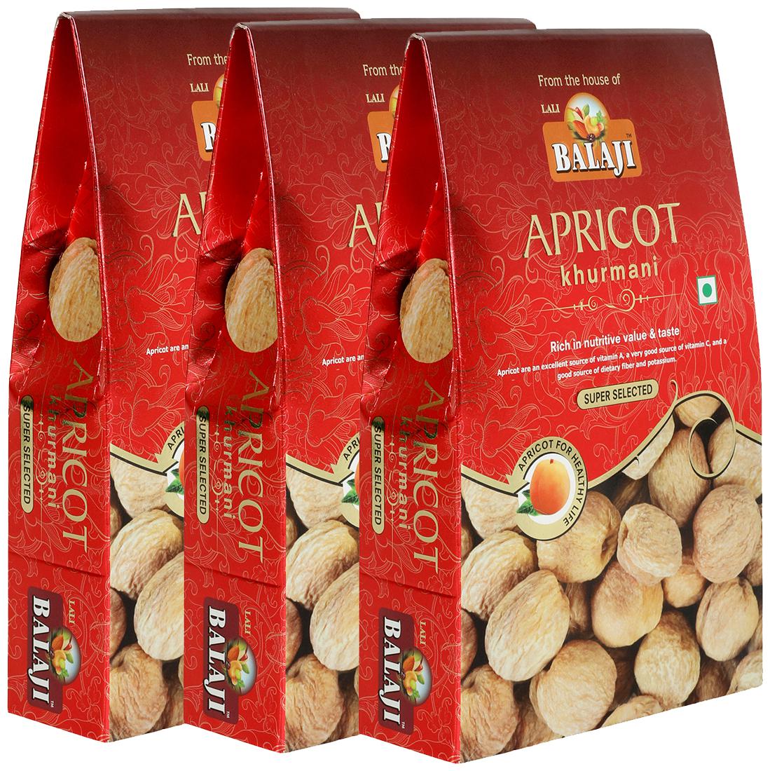 

Balaji Apricot Regular 750G (Pack Of 3 250g Each)