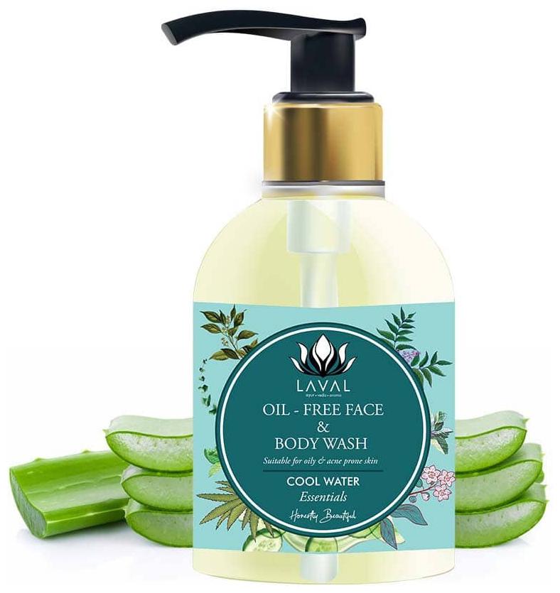

LAVAL Cool Water Oil - Free Face Body Wash180ml