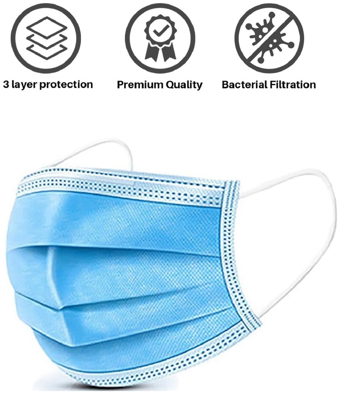 

Lavella 3Ply Mask With Earloop ( Pack Of 400)