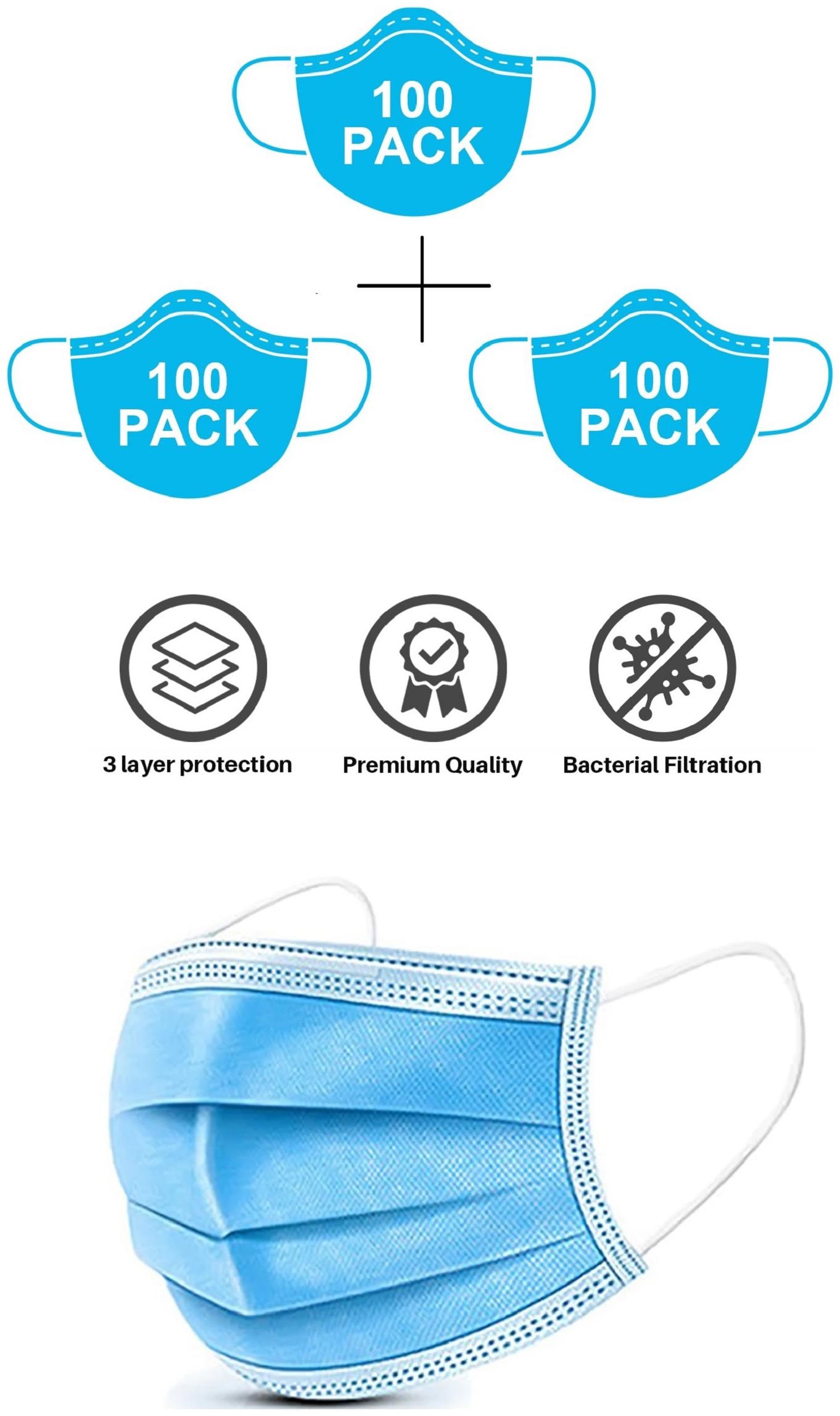 

Lavella 3Ply Mask With Earloop ( Pack Of 300)