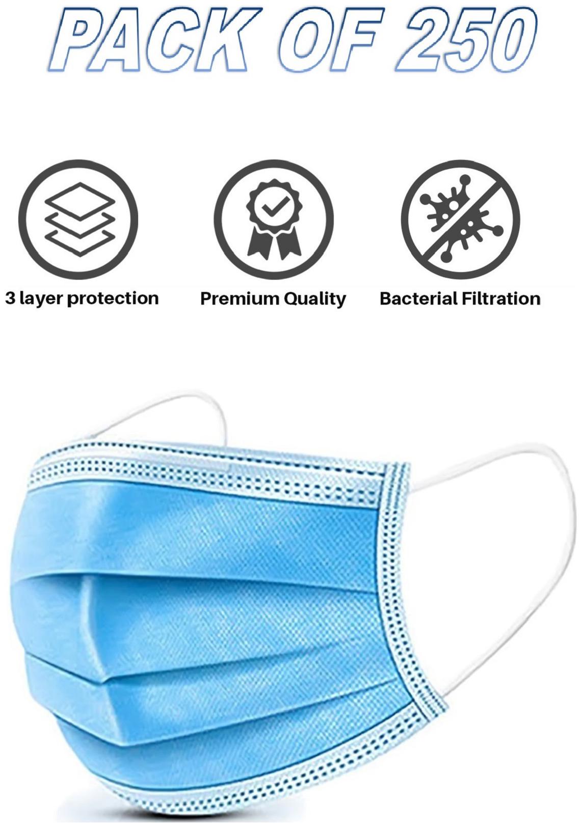 

Lavella 3Ply Mask With Earloop ( Pack Of 250)
