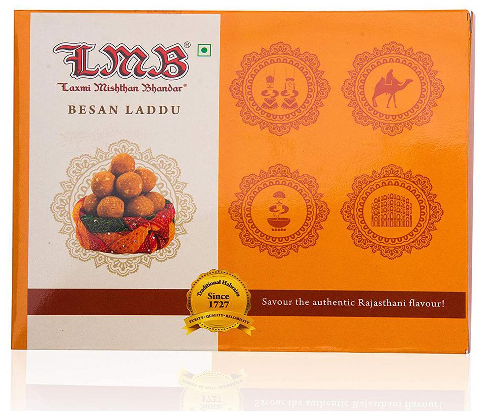 

Laxmi Misthan Bhandar Besan Laddu 400g