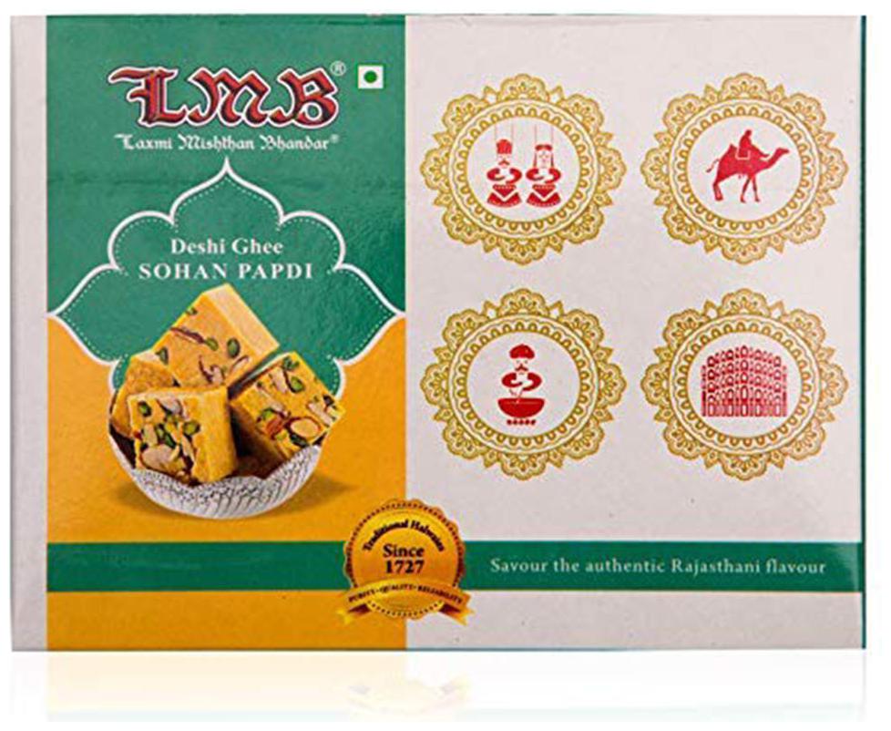 

Laxmi Misthan Bhandar Desi Ghee Sohan Papri 400g