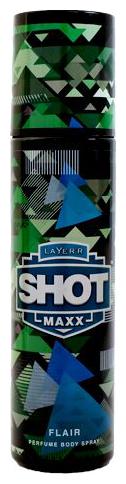 

Layerr Shot Body Spray - Maxx Flair 125 ml