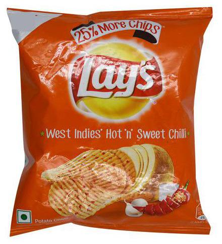 

Lays Chips - West Indies Hot N Sweet Chilli 12 g
