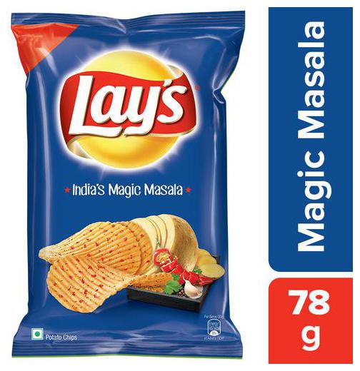 

Lays Potato Chips - India s Magic Masala 78 g