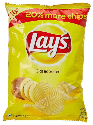 

Lays Potato Chips - Classic Salted 28 g