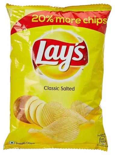 

Lays Potato Chips - Classic Salted 28 g