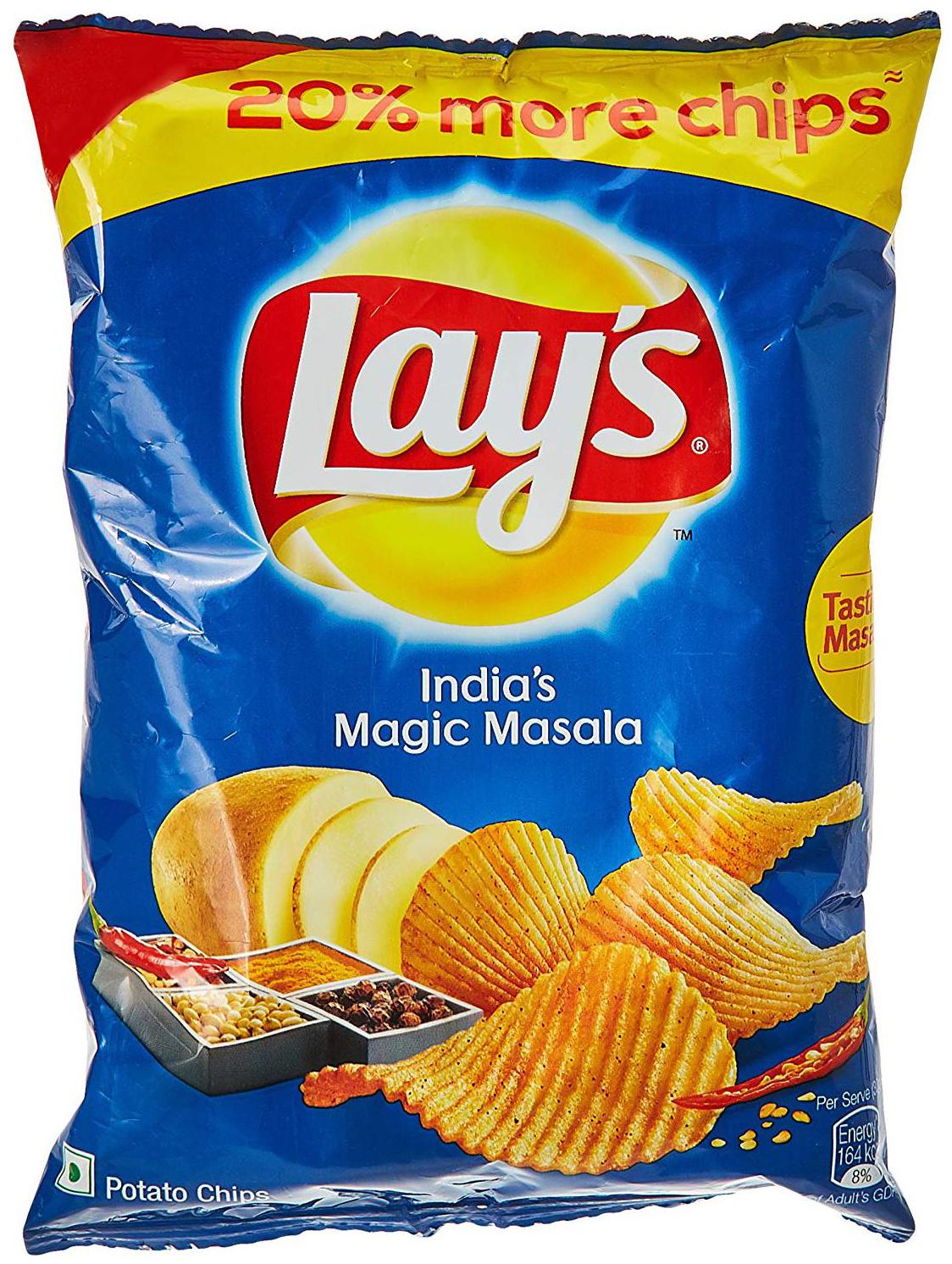 

Lays Potato Chips - Indias Magic Masala 28 g