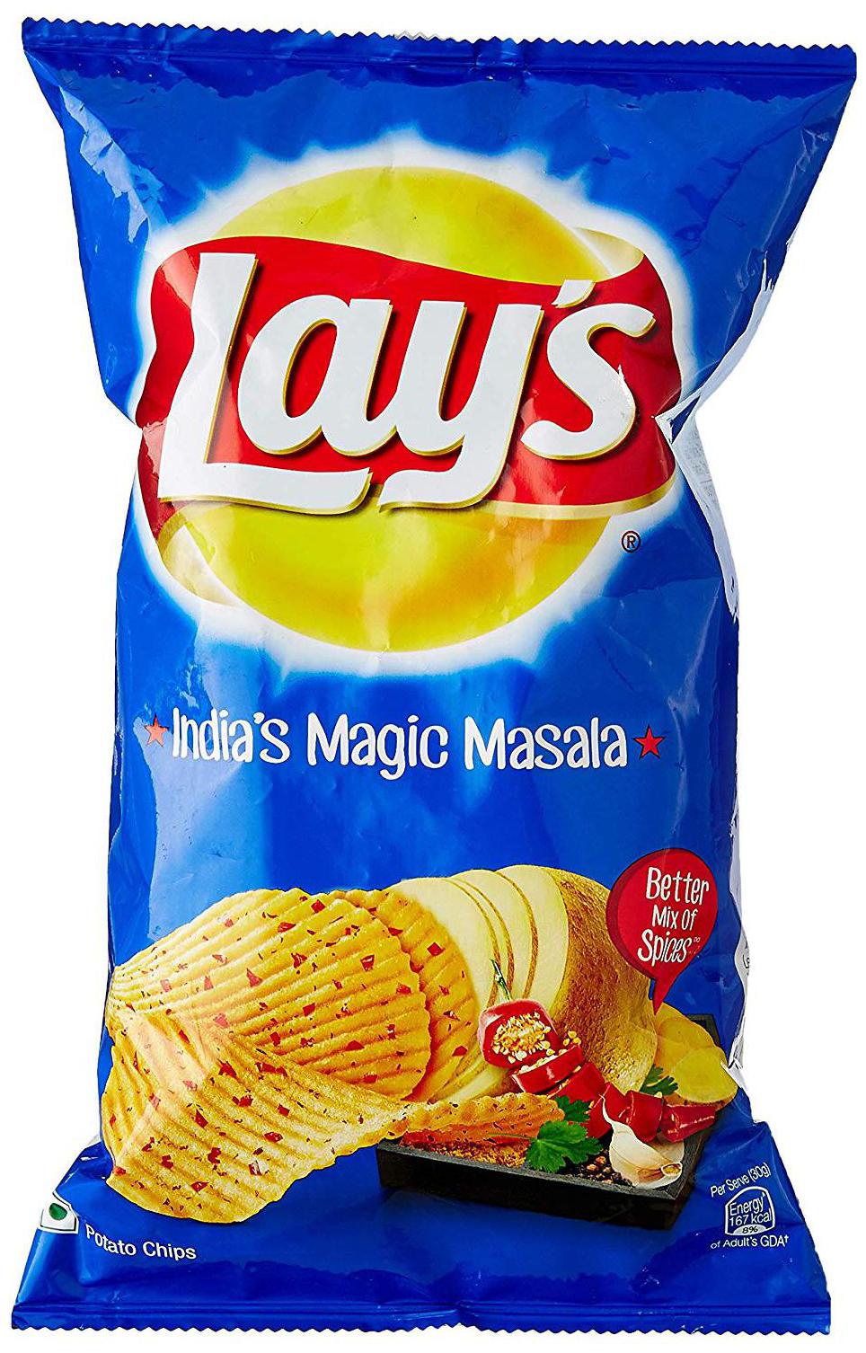 

Lays Potato Chips - Indias Magic Masala 90 g