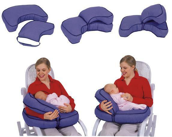 Buy Leachco Natural Boost Adjustable Nursing Pillow Denim Online