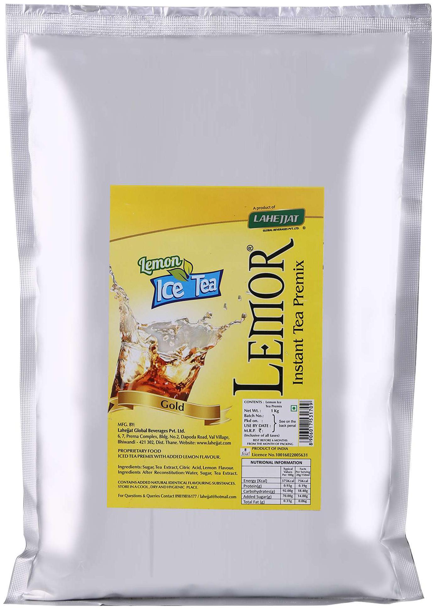 

Lemor Lemon Flavored Refreshing Instant Ice Tea - 1 kg