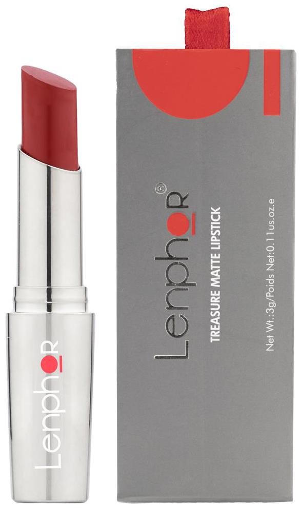 

Lenphor Treasure Matte Lipstick - Red Soil (3g)