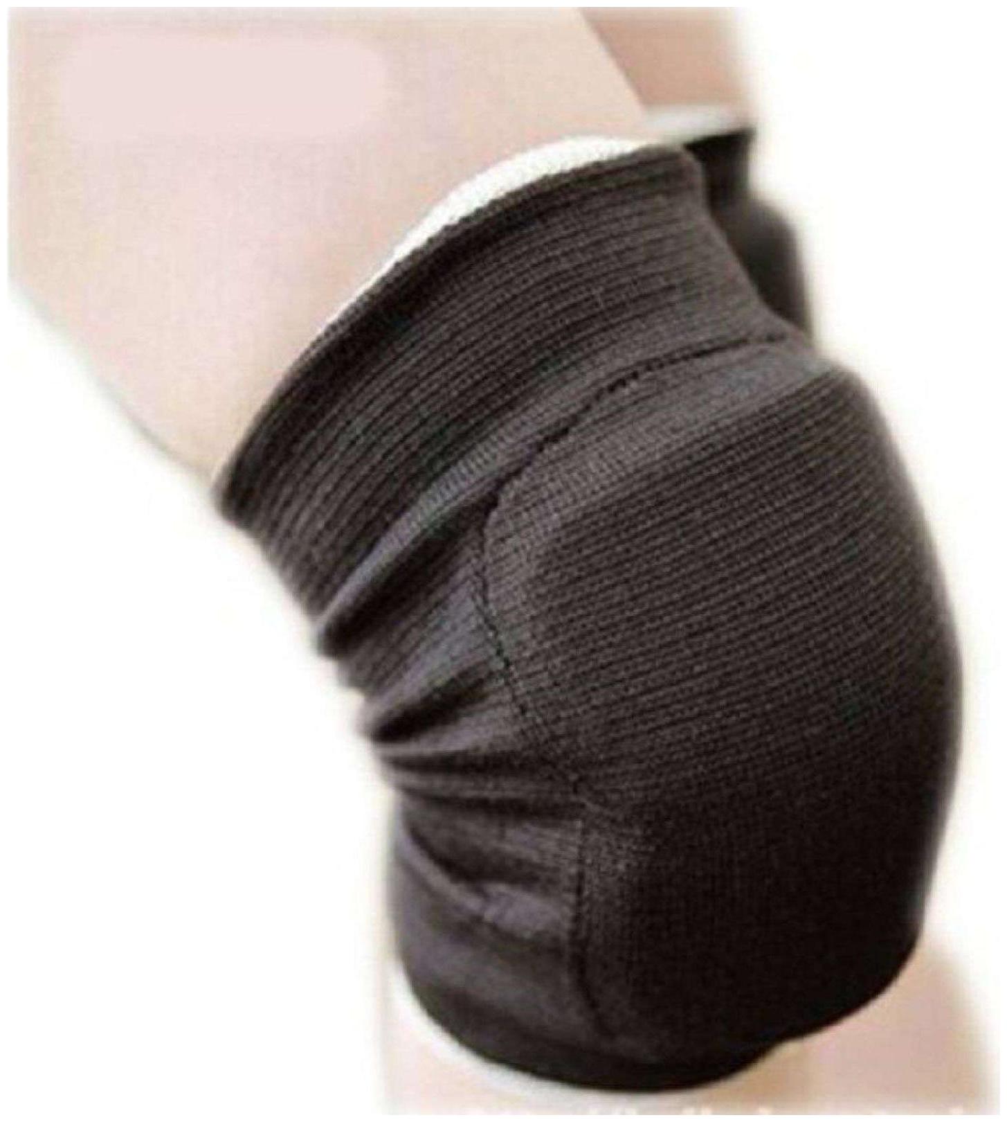 

Leosportz Adjustable padded Knee Cap Knee Support (1 pair) Knee Support (Free Size Black)