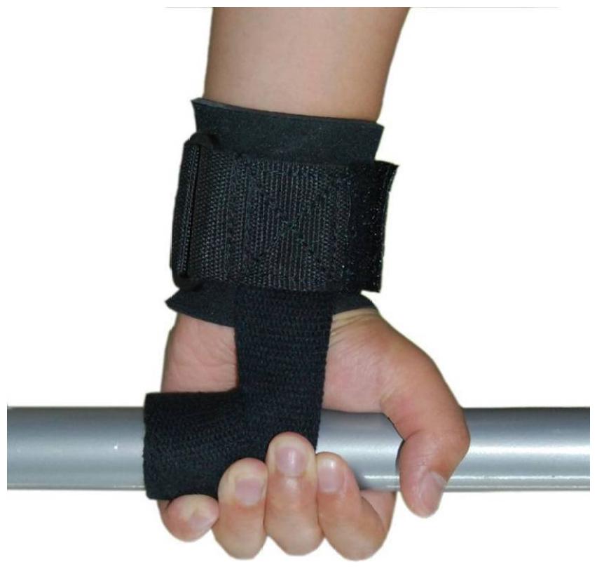 

Leosportz weight lifting wrist support with long straps Gym Fitness Gloves