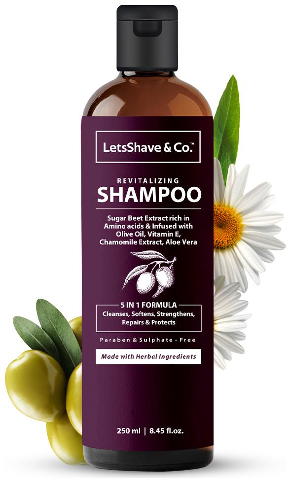 

LetsShave Hydrating Shampoo for dull damaged dehydrated hair 250 ml