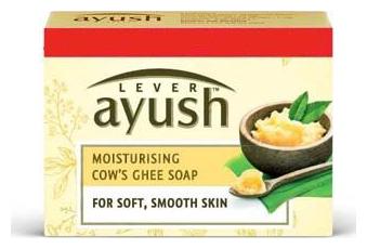 

Lever Ayush Soap - Moisturising Cows Ghee 100 g
