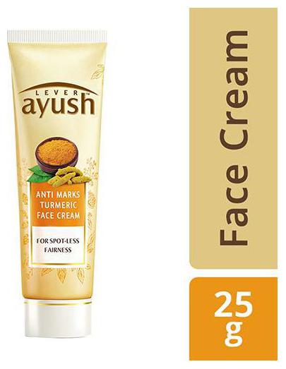 

Lever Ayush Face Cream - Anti Marks Turmeric 25 g
